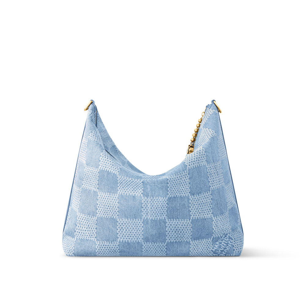 Louis Vuitton Vagabond Hobo Damier in Blue N00202 - Photo-3