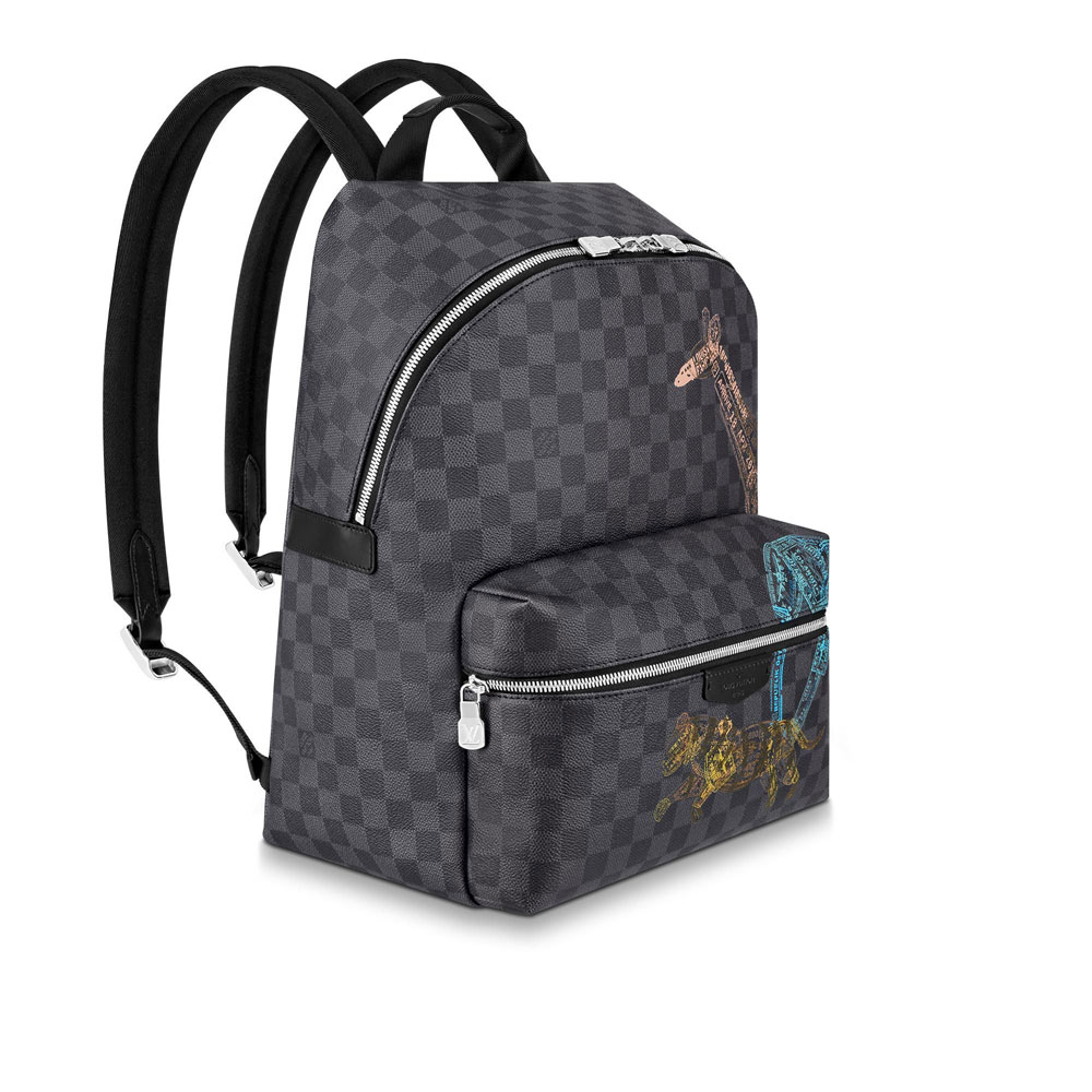 Louis Vuitton Discovery Backpack Damier Graphite Canvas N45275 - Photo-2