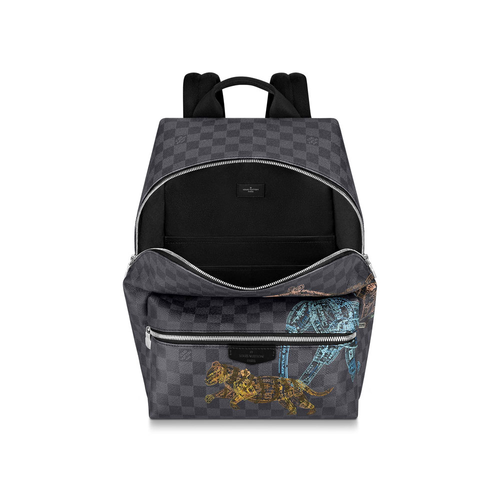 Louis Vuitton Discovery Backpack Damier Graphite Canvas N45275 - Photo-3