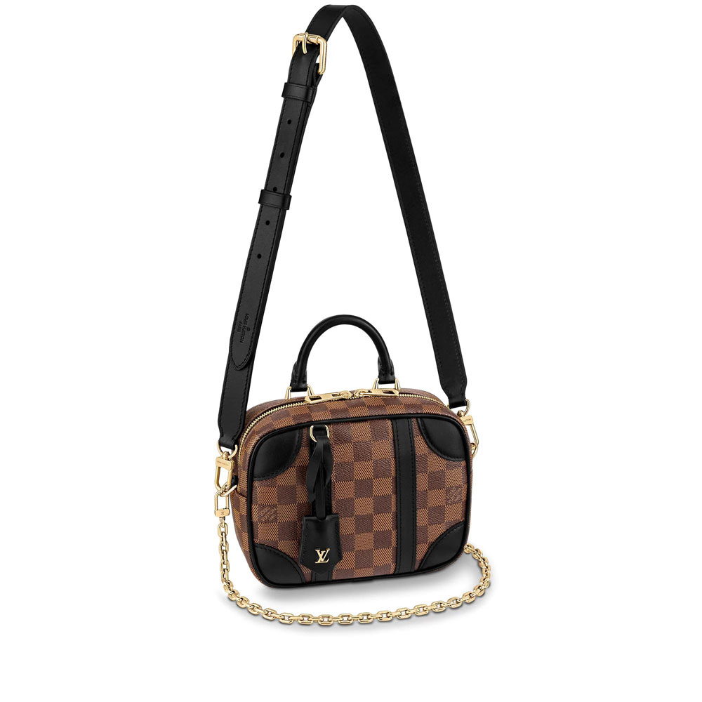 Louis Vuitton Valisette Souple BB Damier Ebene N50063
