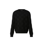 Louis Vuitton Damier Stitch Crewneck 1AA4MF
