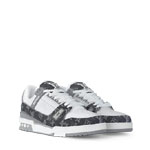 Louis Vuitton Trainer Black Sneaker in Gray 1ADF5A