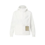 Louis Vuitton Monogram Reversible Nylon Windbreaker in White 1AFRGW