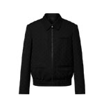 Louis Vuitton Monogram Jacquard Wool Jet Pocket Blouson 1AFVVD