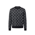 Louis Vuitton Damier Wool Crewneck 1AFWHY