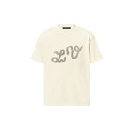 Louis Vuitton Embellished Short-Sleeved Cotton Crewneck in White 1AGJTV
