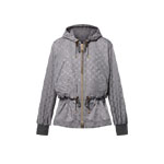 Louis Vuitton Hooded Monogram Parka in Grey 1AGO41