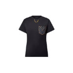 Louis Vuitton Monogram Pocket T-Shirt in Black 1AGT04