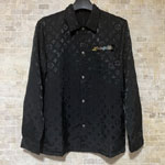 Louis Vuitton Monogram Moire Jacquard Silk Overshirt 1AGTGO
