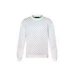 Louis Vuitton Damier Gradient Jacquard Jumper in Multicolour 1AGTL2