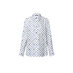 Louis Vuitton Aquarelle Monogram Silk Shirt in Blue 1AHGW9