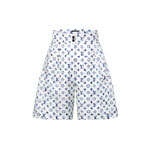 Louis Vuitton Aquarelle Monogram Belt Shorts in Blue 1AHHP3