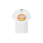 Louis Vuitton Paris Travel Stamp T-Shirt in White 1AHISZ