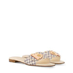 Louis Vuitton Frame Flat Mule in Azur Blue 1AHLPV