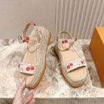 Louis Vuitton LV x TM Maya Platform Sandal 1AHNSL