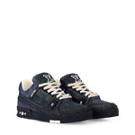 Louis Vuitton Trainer Sneaker in Navy Blue 1AHT43