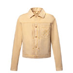 Louis Vuitton Garment-Dyed Denim Type II Trucker Jacket 1AHUXX