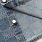 Louis Vuitton Damier 3D Light Denim Short-Sleeved Shirt 1AHVYZ - thumb-2