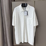 Louis Vuitton Monogram Pointelle Short-Sleeved Shirt 1AHWLH