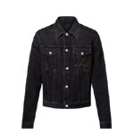 Louis Vuitton Denim Trucker Jacket 1AILKE
