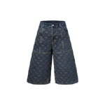 Louis Vuitton Embroidered Workwear Shorts 1AILV6