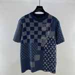 Louis Vuitton Short-Sleeved Knitted Crewneck 1AIMBW