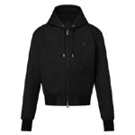 Louis Vuitton Tailored Technical Wool Hooded Blouson 1AIWF8
