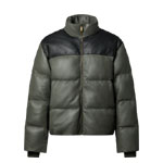 Louis Vuitton Leather Down Jacket 1AJBRR