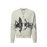 Louis Vuitton Graphic Knitted Cardigan 1AJBX5