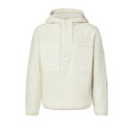 Louis Vuitton Signature Technical Wool Pile Hoodie 1AJCDH