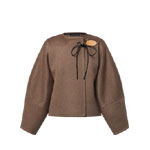 Louis Vuitton Lace Tie Balloon Sleeve Jacket 1AJE65