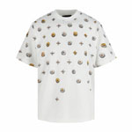 Louis Vuitton Overprinted Monogram Jacquard T-Shirt 1AJRAG