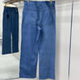 Louis Vuitton Silk-Blend Denim Pants 1AJSK5 - thumb-3