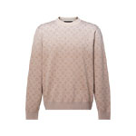 Louis Vuitton Monogram Long Sleeved Crewneck 1AJTX7