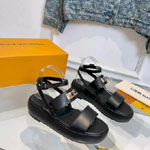 Louis Vuitton Swing Lock Platform Sandal 1AJYDL