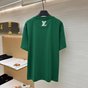 Louis Vuitton Embroidered Signature Short-Sleeved T-Shirt 1AK6I9 - thumb-2