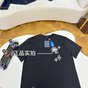 Louis Vuitton Embroidered Signature Short-Sleeved T-Shirt 1AK7G5 - thumb-3