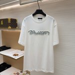 Louis Vuitton Denim Signature Short-Sleeved T-Shirt 1AK7H1