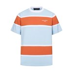 Louis Vuitton Striped Short-Sleeved T-Shirt 1AK7IC