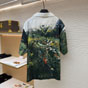 Louis Vuitton Monogram Silk Short-Sleeved Shirt 1AKOMC - thumb-2