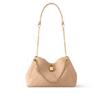 Louis Vuitton Anytime PM Monogram Empreinte Leather in Cream M14659