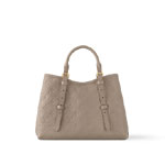 Louis Vuitton Babylone PM Tote Bag Empreinte Leather in Grey M11463