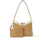 Louis Vuitton CarryAll PM Bag Mahina Leather in Beige M11843 - thumb-3