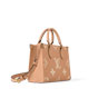 Louis Vuitton OnTheGo PM Tote Bag Bicolour Monogram Empreinte in Beige M12513 - thumb-2