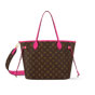 Louis Vuitton Neverfull Bandouliere Inside Out MM Tote Bag in Pink M12707 - thumb-4