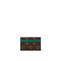Louis Vuitton Double Card Holder Monogram Macassar Canvas M12839 - thumb-3