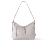 Louis Vuitton CarryAll PM Bag Monogram Empreinte Leather in Grey M12917