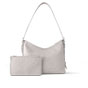 Louis Vuitton CarryAll PM Bag Monogram Empreinte Leather in Grey M12917 - thumb-3