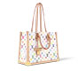 Louis Vuitton Takashi Murakami OnTheGo MM Bag in White M13079 - thumb-2