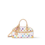 Louis Vuitton Takashi Murakami East West Bag Monogram Canvas in White M13084